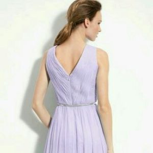I'm Donna Morgan ruched chiffon dress lilac 14